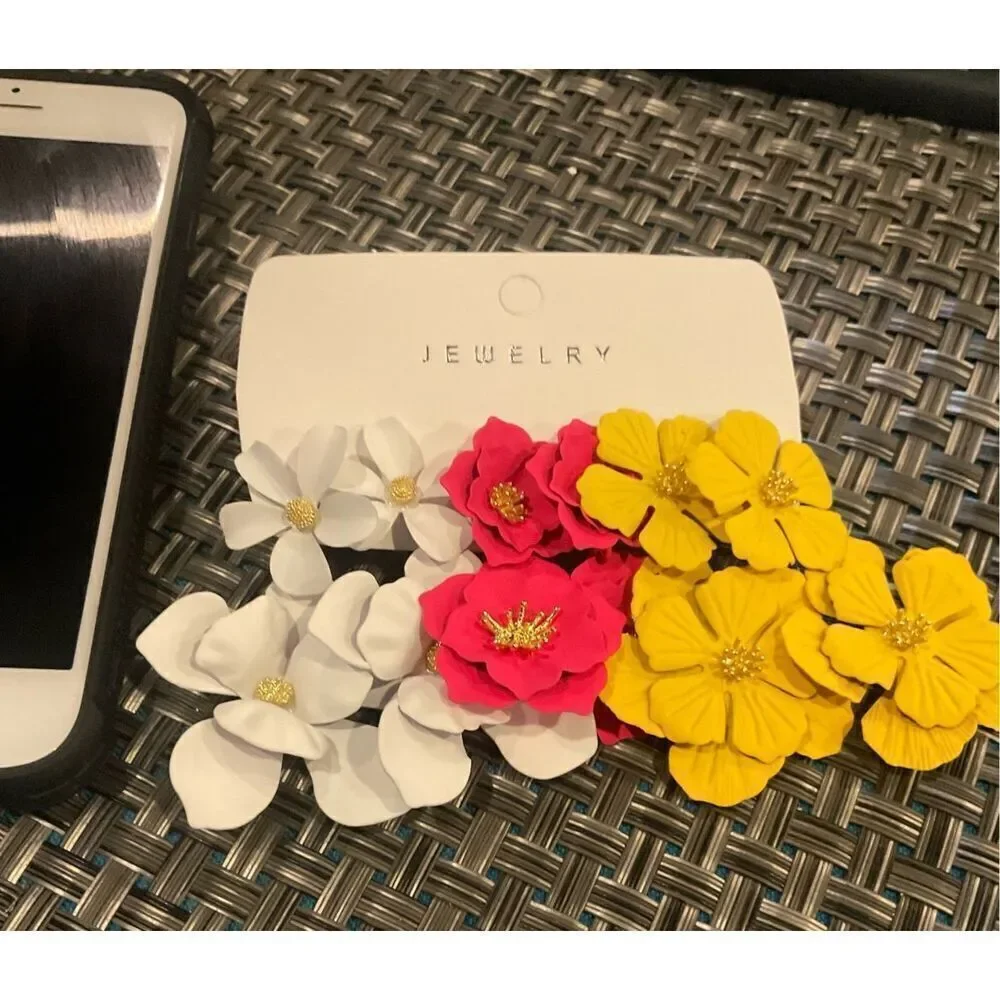 Variety Pack Flower Earrings